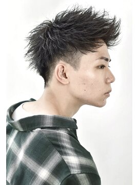 リップス レイ ギンザ(LIPPS Ray GINZA) 短髪ツイストジェットモヒカン