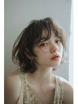 ラナ 新宿(lana)&nbsp;ボブウルフ/レイヤーカット/顔まわり【lana hair 新宿】