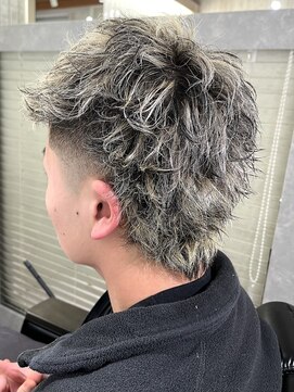 ヨシザワインク バンダイ(YOSHIZAWA Inc. BANDAI) メンズマレットスタイルメンズマレットヘアメンズフェードカット