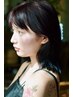 【myu指名限定】カットカラー+mimitsubo jewelryパーツ付け放題￥22,550→