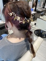 アース オーセンティック 新浦安店(EARTH Authentic)&nbsp;編みおろしスタイル