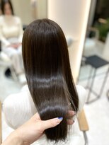 ジーナ 博多筑紫口(Zina) 髪質改善ケアカラー×赤みの無いベージュ