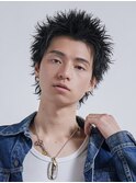 スパイキーショート/メンズカット/メンズパーマ/ウルフ/渋谷