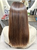 髪質改善ストレート