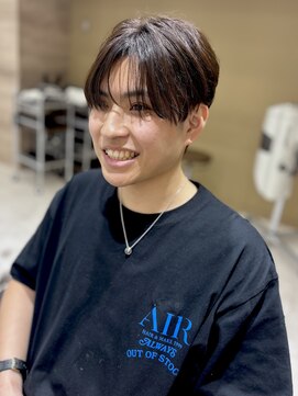 エアー 池袋(AIR) AIR池袋 小田 歩☆シースルーバングメンズ