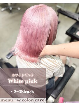 ゲームバイアランスミシー 心斎橋(GAME by Alan Smithee) ホワイトピンク