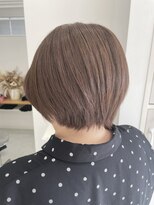 ヘア エッセンス エルメ(hair essence elme)&nbsp;【アッシュベージュ／ショート】