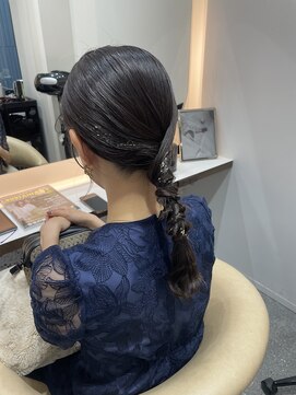 ロンド メリー 大宮(Lond merry) ミニウルフレイヤーカット顔周りカット前髪カット韓国ロング大宮