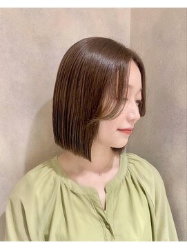 フェイス 石川町 (FACE) ショート×ボブ×レイヤーショート×ココアブラウン×横浜