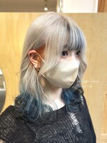 スタン 渋谷(Stam)&nbsp;デザインカラー/裾カラー/インナー/渋谷