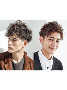 【天王寺駅3分】当日予約◎メンズカットが大好評☆あなただけの似合わせデザインでON/OFFどちらも決まる！