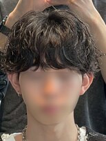 メンズ ハバナ 渋谷(Men’s HAVANA)&nbsp;【MEN’SHAIR×波巻きパーマ】フェザーパーマ/シャドウパーマ