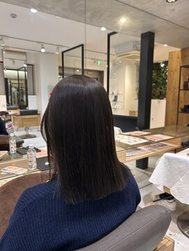 ルディー バイ ヘアーポケット(rudii by HAIR POCKET) 切りっぱなし×透明感カラー