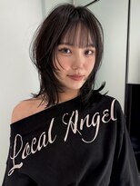 ラパンセヴェール(LA PENSEE VERT)&nbsp;ミディアムハッシュカット×透明感ブラウン