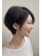 トゥ ルーチェ(tu.luce)の写真/骨格に合わせてつくる、横顔まで美しいショートへ。【川崎/ショート/ボブ/レイヤーボブ/髪質改善/パーマ】