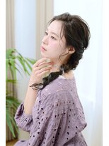 アトリエマサコ ラスカ茅ヶ崎店(Atelier MASAKO) ラスカ茅ヶ崎内♪ゆる編みおろし×大人フェミニンアレンジ