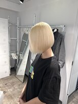 ザ オーダー(THE ORDER) 黒髪/ボブルフ/ネビージュ/小顔/ワンレン/栄/髪質改善/前髪