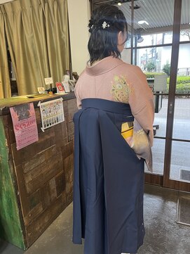 ポタム 東中野(potamu) 袴の着付け