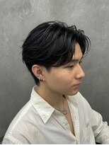 Men's salon Bursh by FORTE 静岡/草薙店【6/21　NEW OPEN（予定）】&nbsp;フェザーパーマ　ニュアンスパーマ　センターパート　静岡　草薙