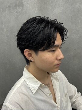 Men's salon Bursh by FORTE 静岡/草薙店【6/21　NEW OPEN（予定）】 フェザーパーマ　ニュアンスパーマ　センターパート　静岡　草薙