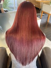 トップヘアー ミカワアンジョウ 安城(TOPHAIR MIKAWA ANJO)&nbsp;安城チェリーレッド髪質改善縮毛矯正ストレート艶髪20代30代40代