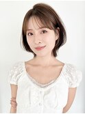 ☆ミディアム　フェイスレイヤーカット 韓国風☆イメチェン