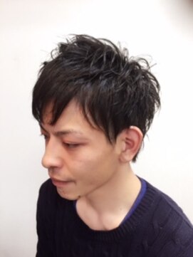 ヘアサロン アイラス(hair salon Ailus) ラフな質感の黒髪ショート