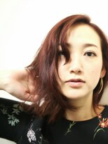 デコヘアー(DECO HAIR) クール暖色切りっぱなしボブ