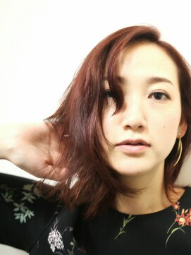 デコヘアー(DECO HAIR) クール暖色切りっぱなしボブ