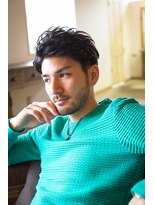 レ ギャルソン 鶴瀬店(Les Garcons)&nbsp;男らしさ際立つツヤカール アメリカングランジヘア