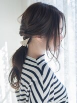 オジコ(ojiko)&nbsp;☆月曜営業【ojiko.】ゴム３本でできる大人可愛いポニーアレンジ