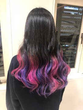 リゼル ユア 渋谷(RISEL YUA) 【シールエクステ】グラデーションカラー！ w/u