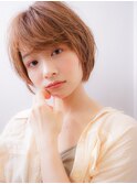 360°美しい形の大人かわいいショートボブ