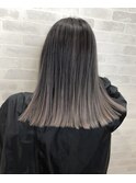 ダーク&ホワイトアッシュ！エアータッチでつくるグラデーション