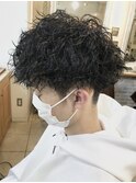 横浜★ミディアムマッシュ前下がりツイスパ