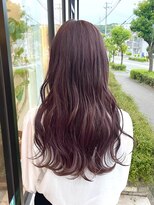 パシフィックダズールコウベウエスト(Pacific Dazzle Kobe west) ロング × ピンクベージュ