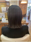 【AMAZING HAIR千歳店/森田】外ハネぱっつんボブ