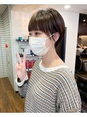 【アフロート】小顔丸みショート