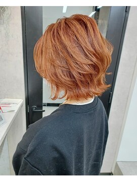 パープル(purple) オレンジカラー