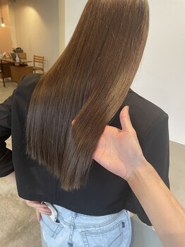 セーヌプラス(CEINE+)の写真/[カット+Tr¥6600]TOKIOトリートメントで髪質改善◎ワンランク上の技術で毛先まで滑らかな美髪に*[二子玉川]