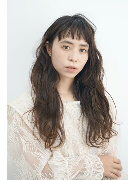 パール(PearL) 《Pear》ルーズウェーブ/外巻きパーマ/マロンブラウンカラー