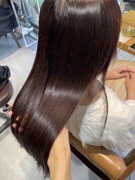 アンベント(unbent) 透明感/ブリーチなし/ピンクブラウン