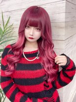 カプセル シンジュク(CAPSULE)&nbsp;☆CAPSULE☆ワインレッド＆シールエクステ