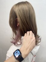 アイリー 名古屋(A/LEE)&nbsp;ミルクティーカラー×ピンクバイオレット