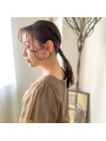 ブラン(Le BLANC)&nbsp;ショコラアッシュロータイトポニー