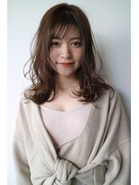 アールヘア ナチュラルアンドオーガニックサロン ローレイヤーミディアム【オーガニックカラーオリーブベージュ】