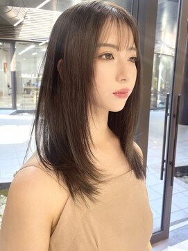 シティ(CITY) 髪質改善ストレート×レイヤーカット[平山晶也]