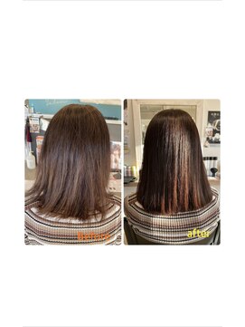 ロッコ 深谷店(ROCCO) #髪質再生#髪質改善#ケラチンブローアウト#トリートメント
