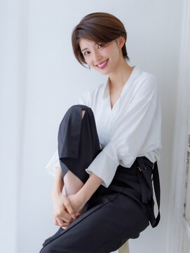 クレール 塚口店(CREER) 【大人ボブ】顔周りがスッキリ◎できる風に見える耳掛けショート