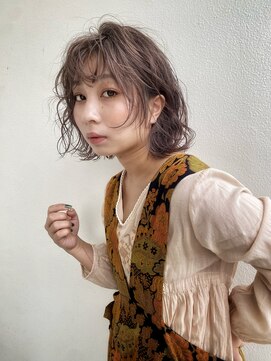 クオン 今泉(quon) 【DAISUKE】ニュアンスウルフパーマ -天神 今泉 薬院-